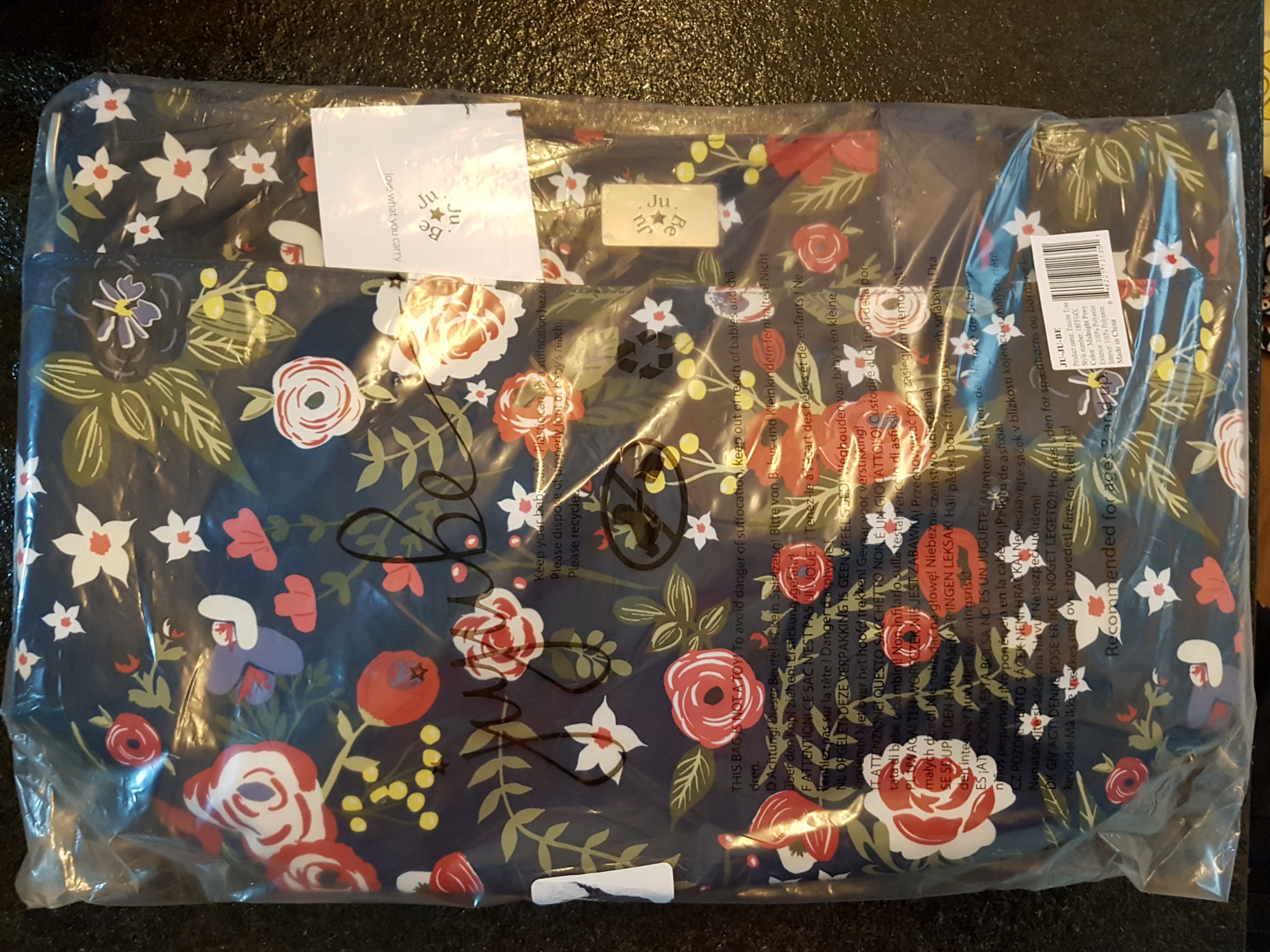Midnight posy cheap encore tote