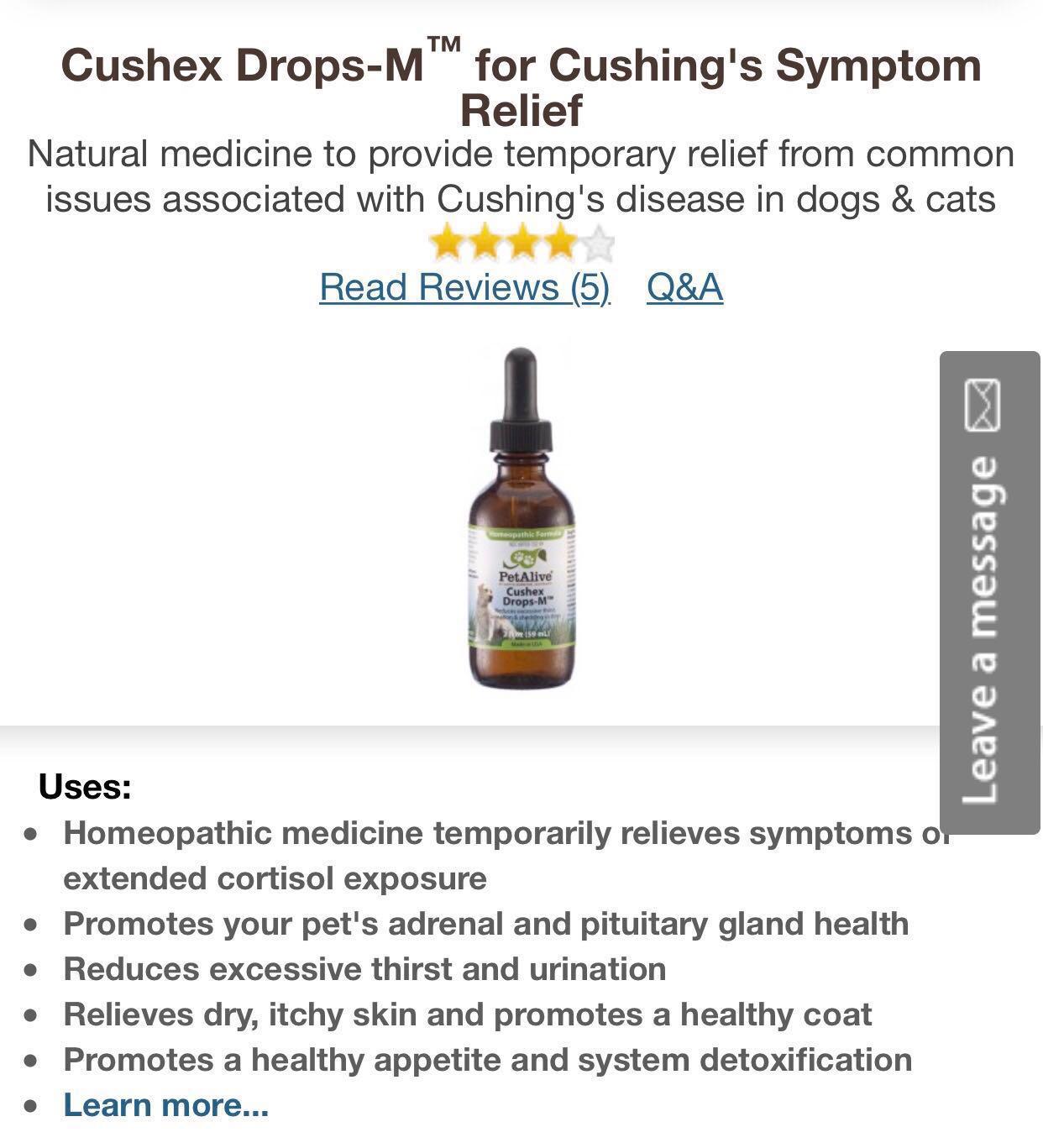 Petalive cheap cushex drops