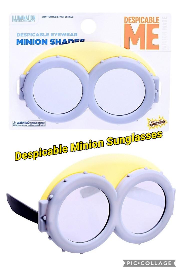 Minion Goggles Costume Accessory Adult or Child Licensed Minion Product Glasses