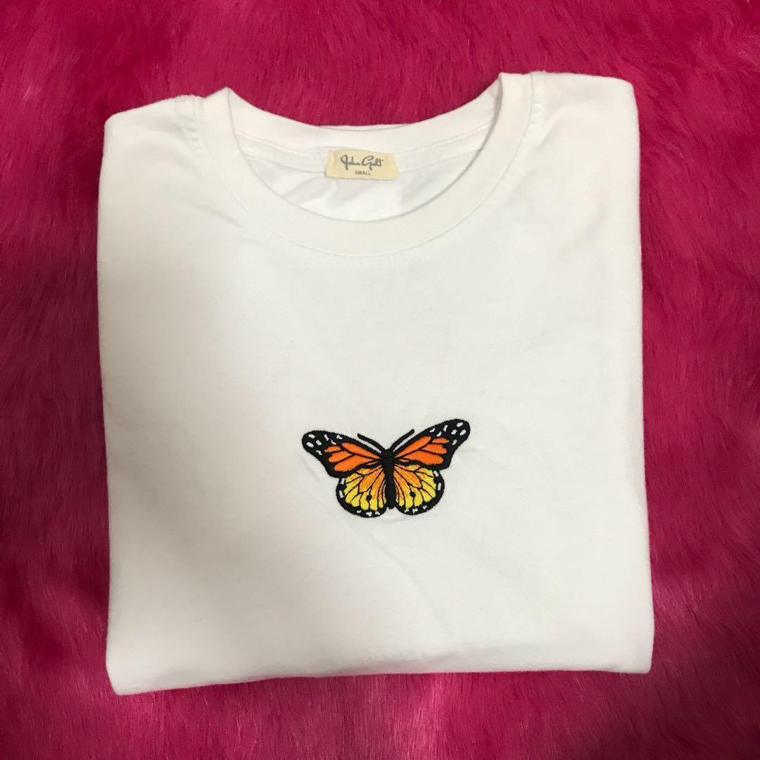 Brandy Melville Butterfly Jamie Women S Fashion Clothes Tops On