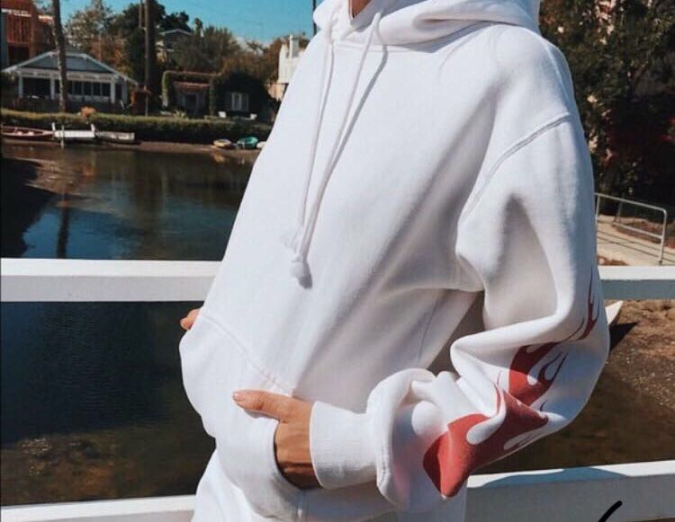 Buy brandy melville white sweatshirt cheap online