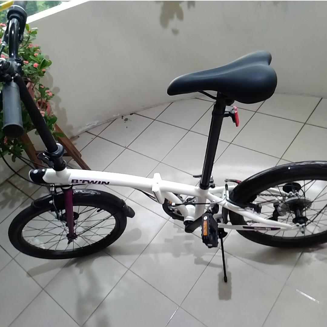 btwin hoptown 320 folding bike