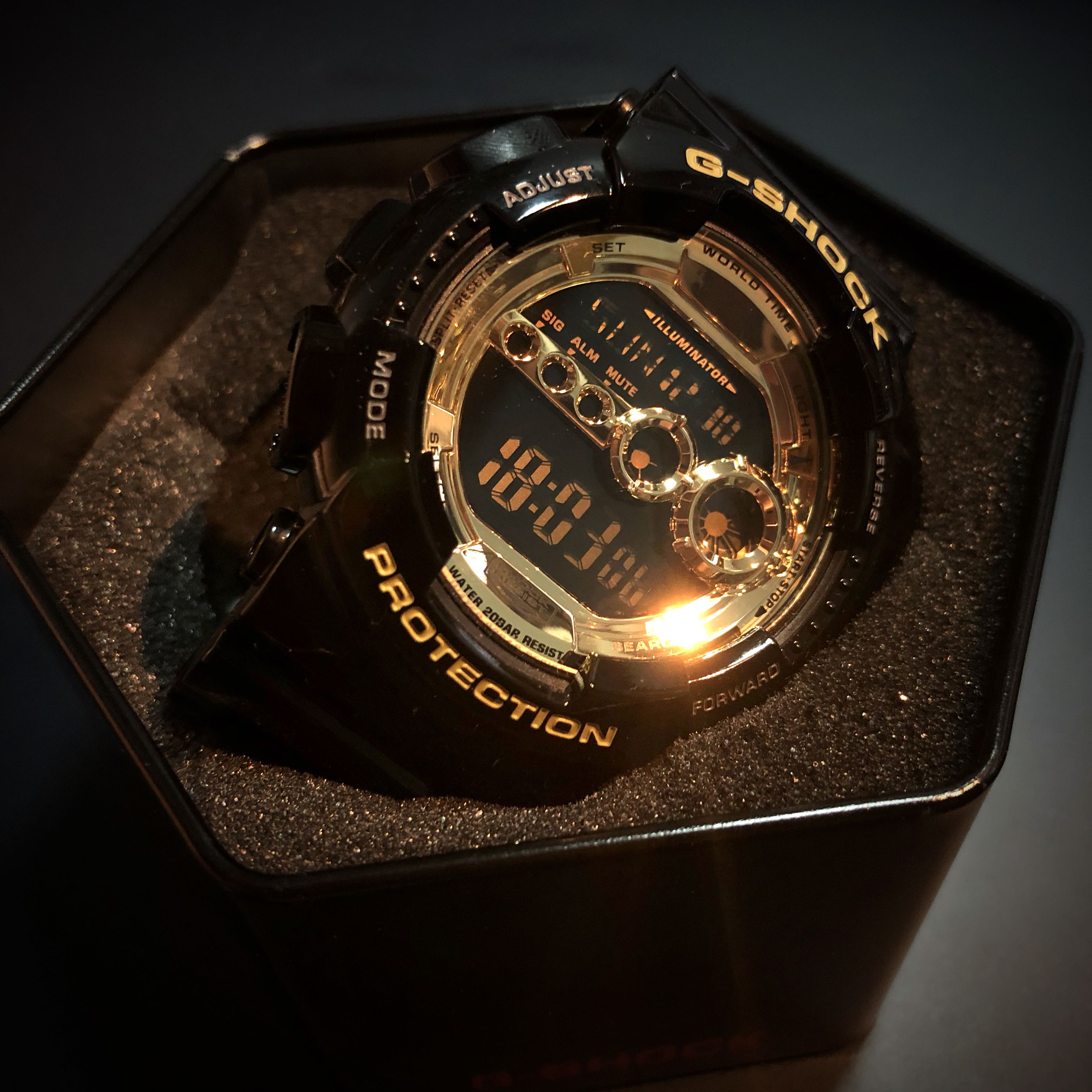 Casio G Shock GD 100GB 1DR Men s Fashion Watches Accessories