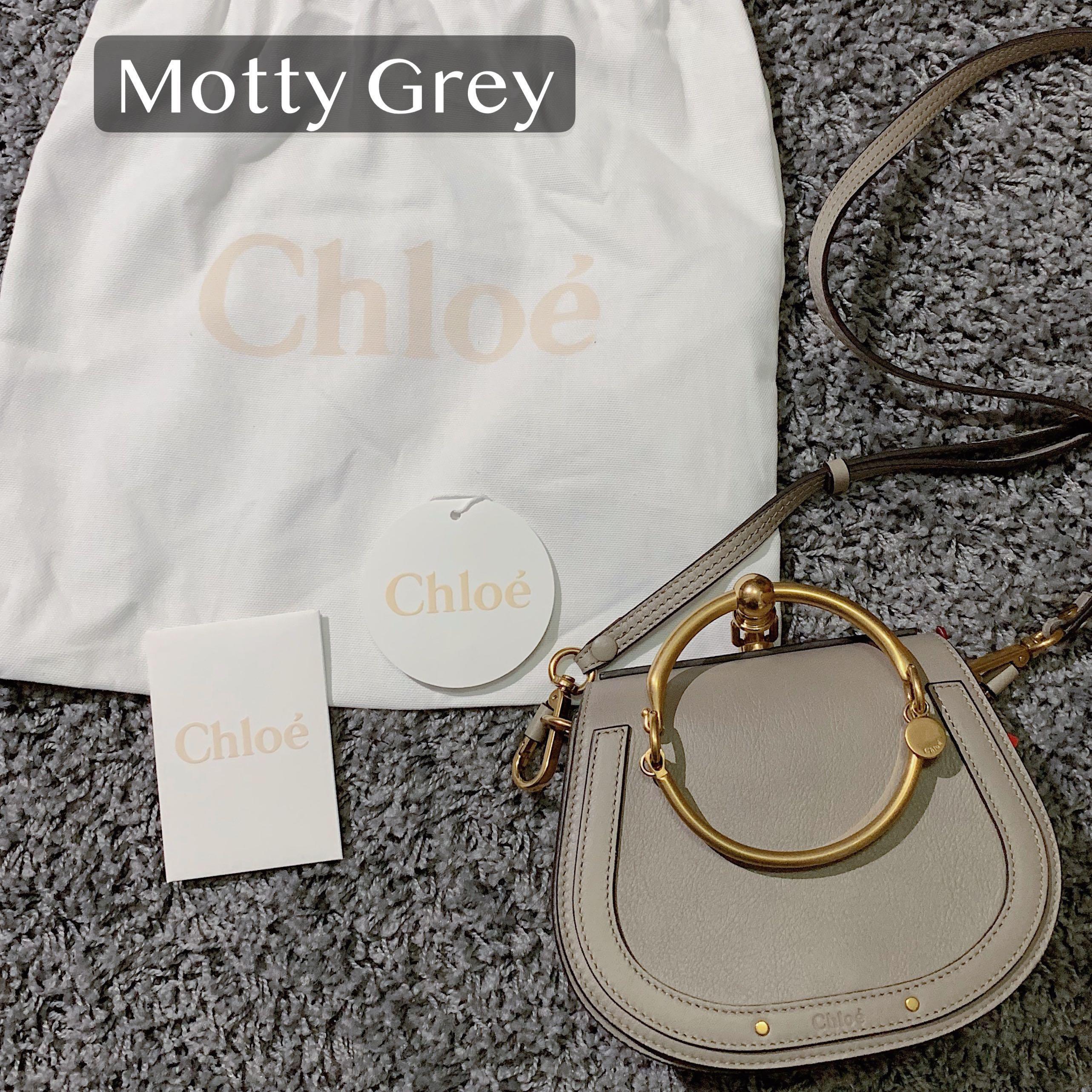 Chloe nile motty grey on sale