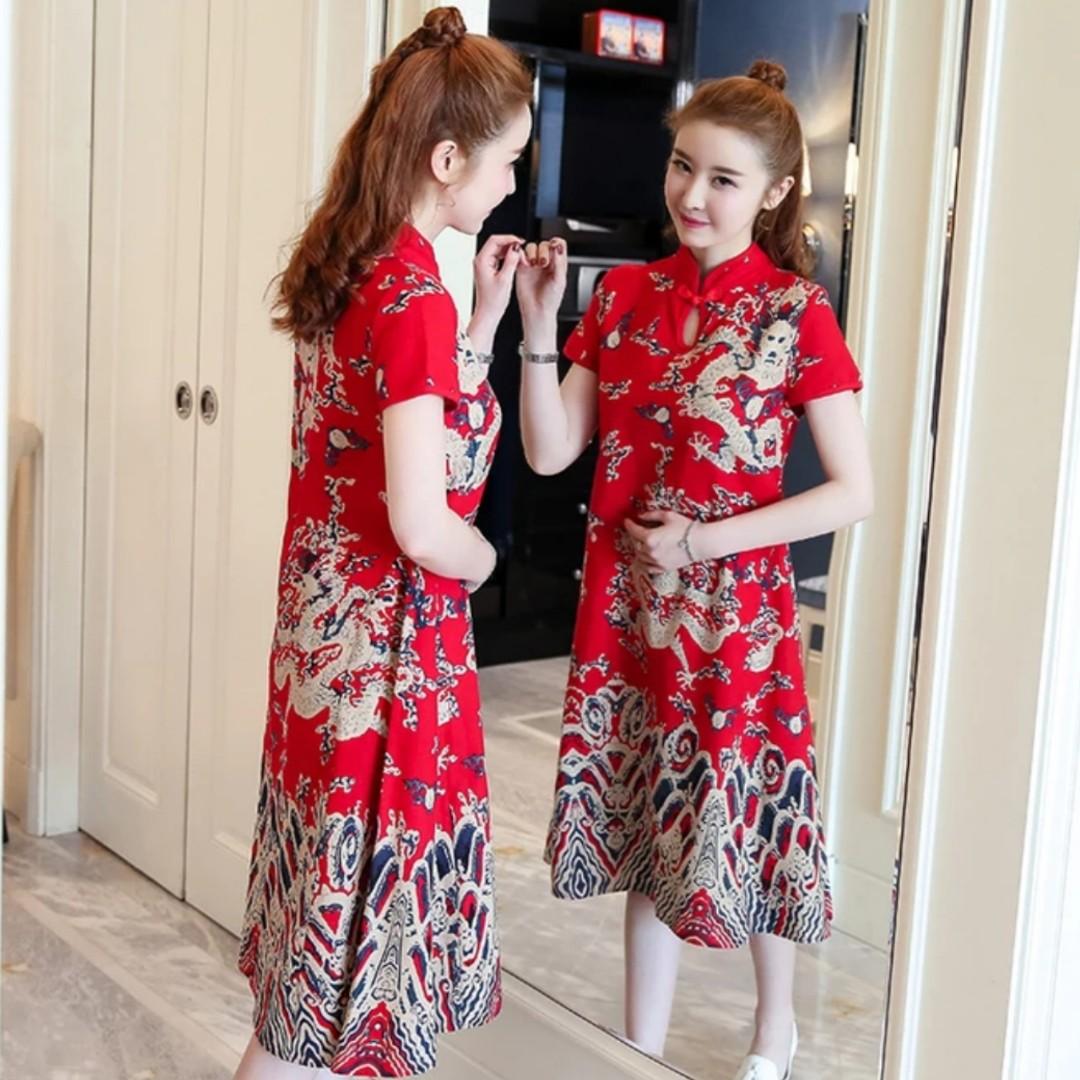 Chinese new year dress sales 2019