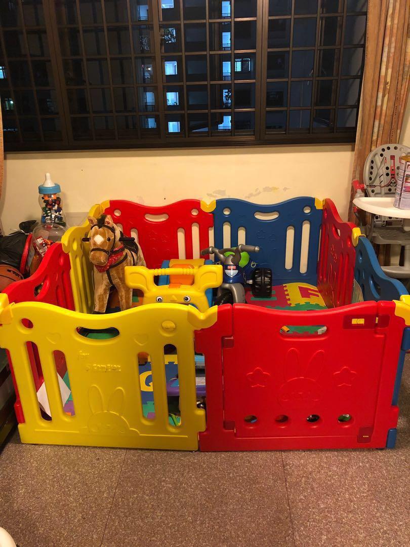 Comflor playpen Babies Kids Baby Nursery Kids Furniture