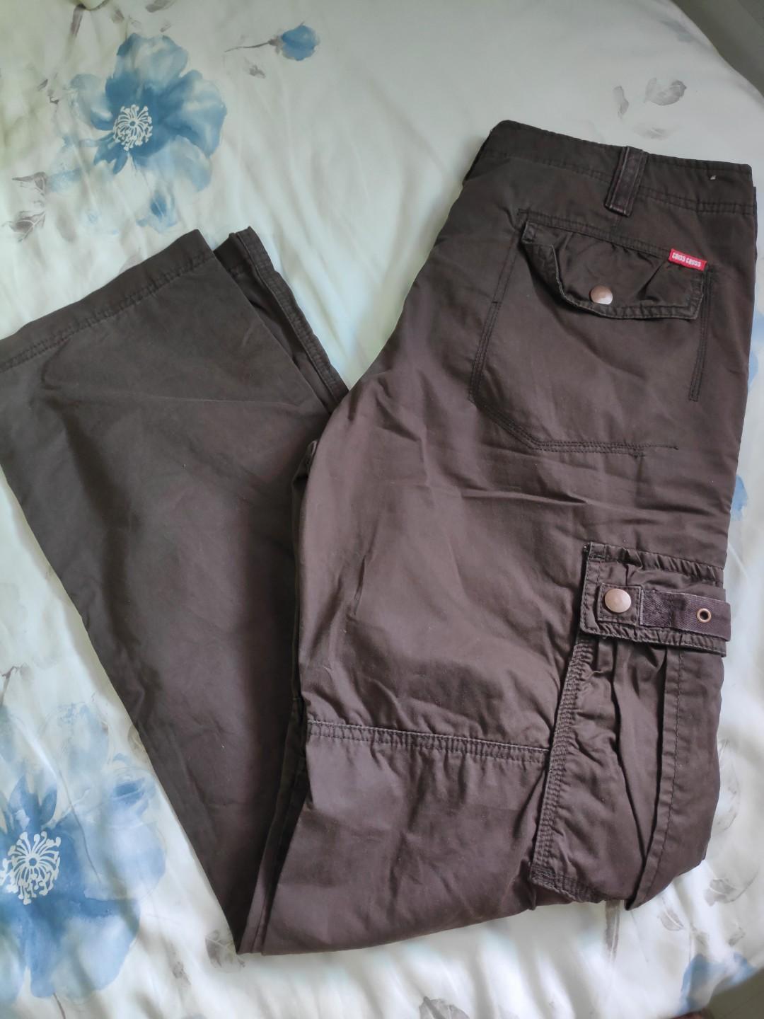 Buy > men's brown cargo pants > in stock