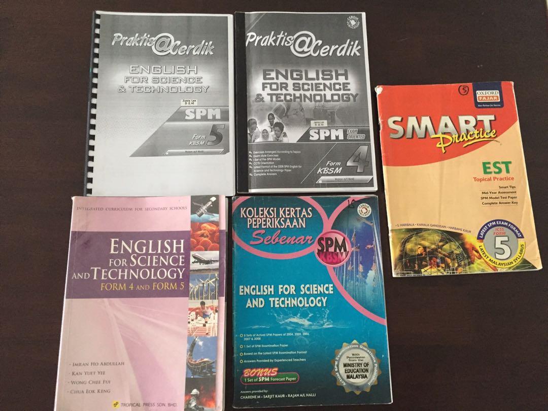 English For Science Technology Spm Books Textbooks On Carousell