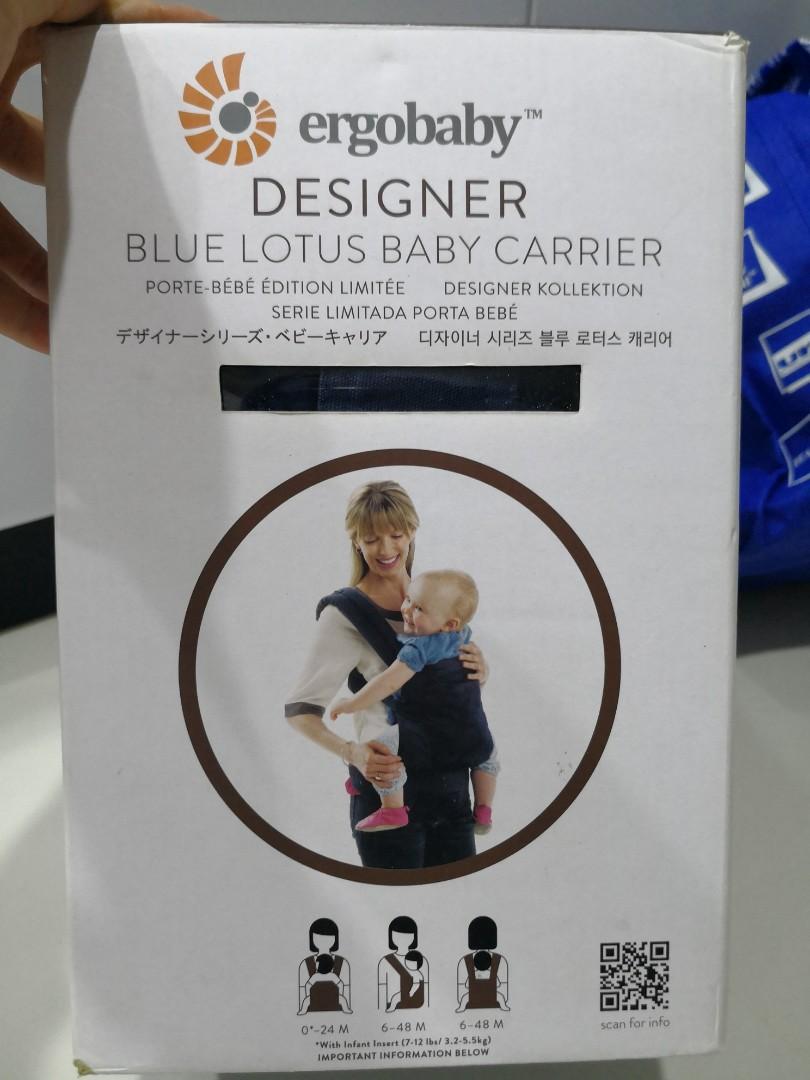 ergobaby blue lotus