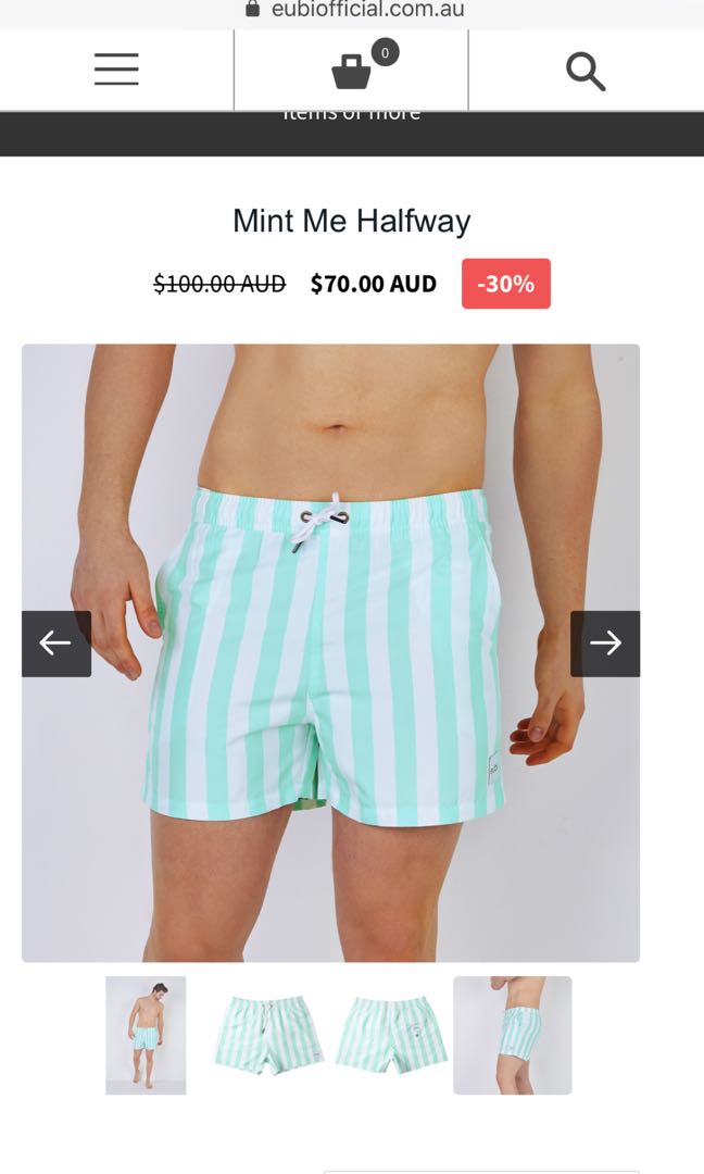 eubi swim trunks