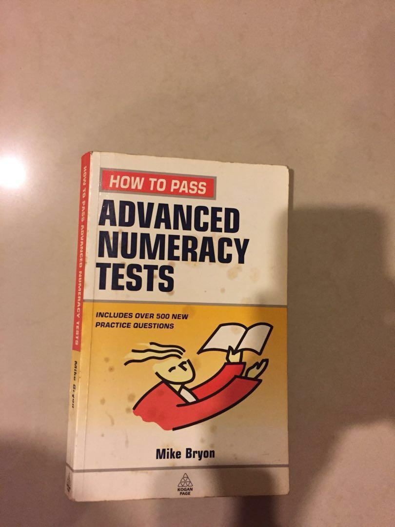 FOC How to pass advanced numeracy tests by Mike Bryon, Hobbies & Toys ...