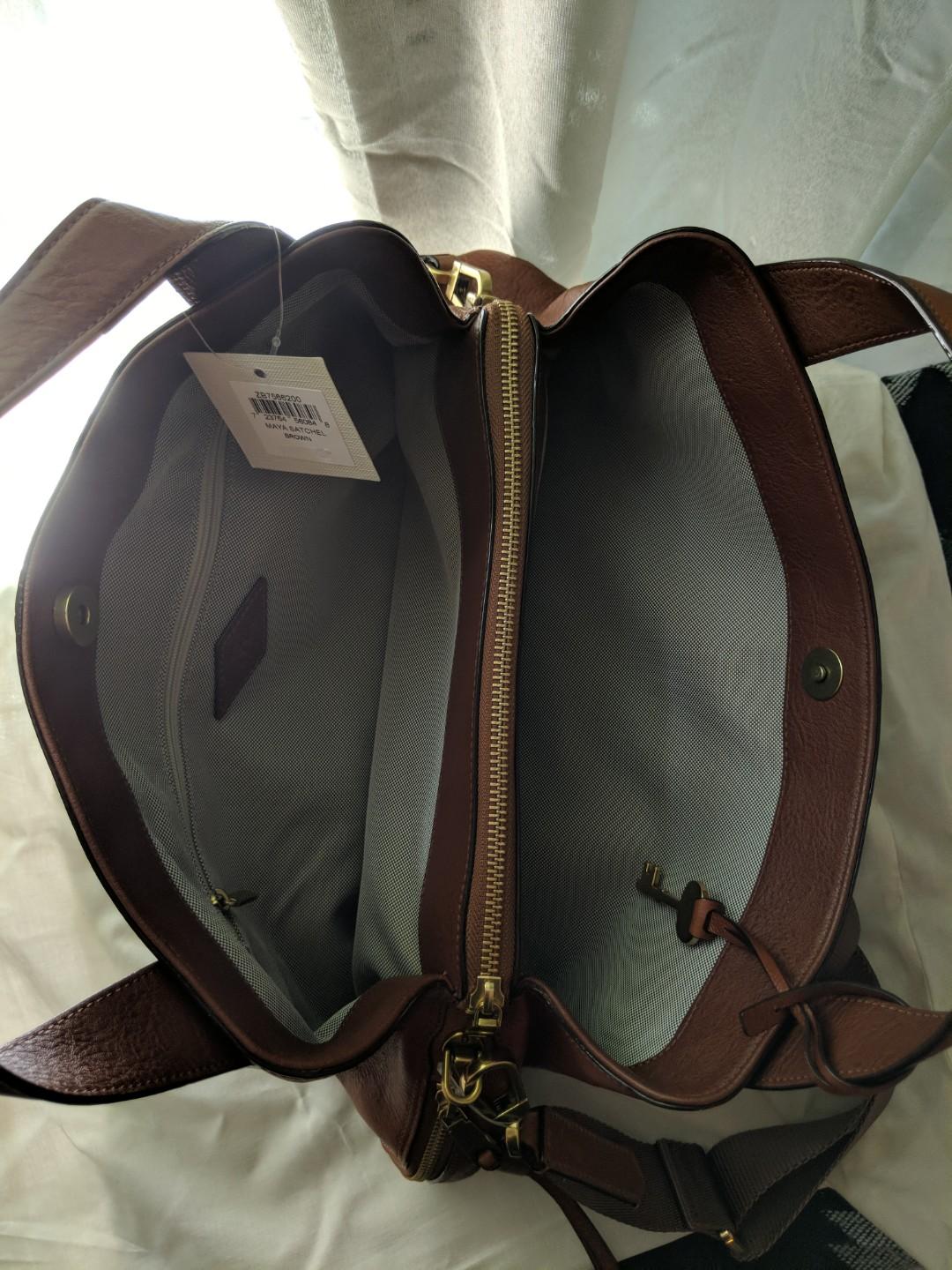 Maya satchel top fossil
