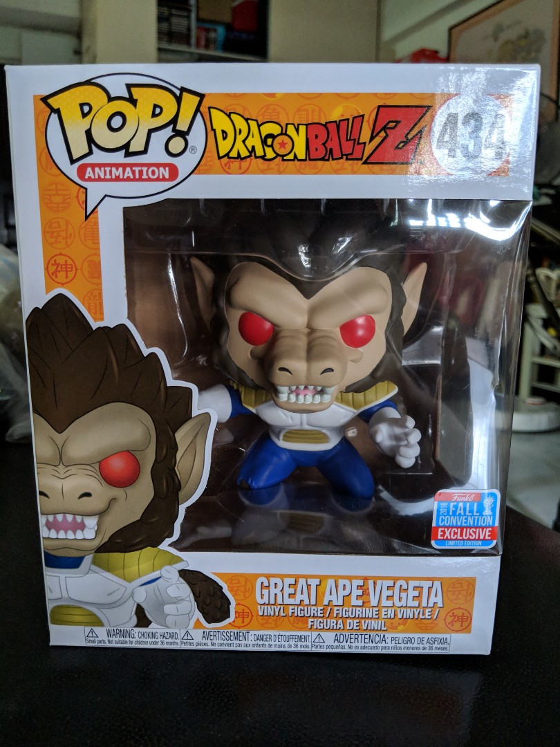 Great Ape Vegeta Funko Pop Toys Games Bricks Figurines On