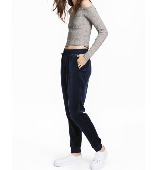 Hxxm velour joggers clearance