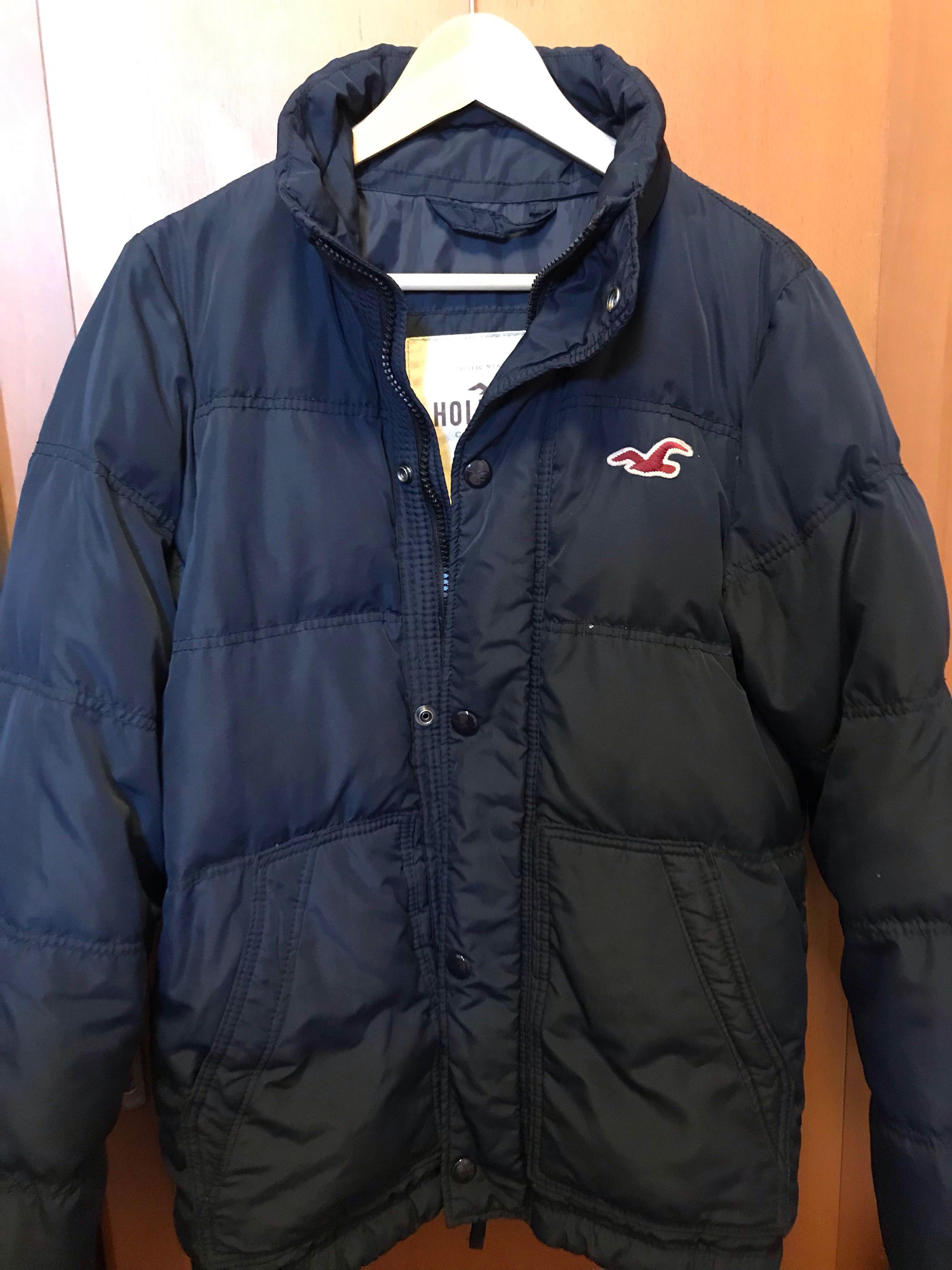 hollister down jacket mens