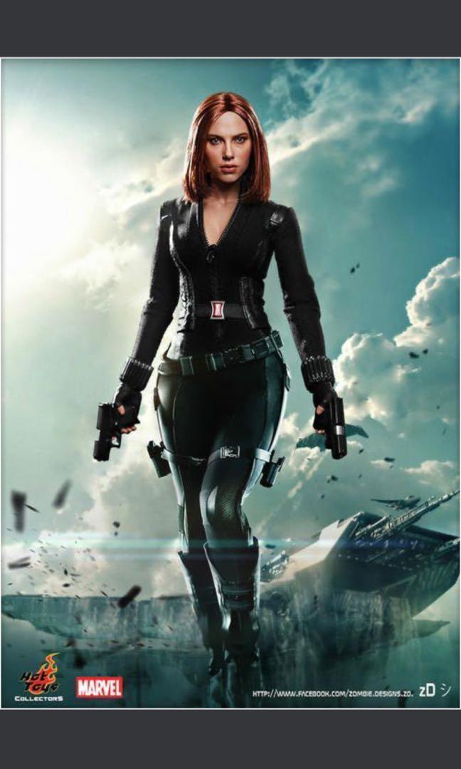 Hot Toys Hottoys Black Widow Winter Soldier 12 Inch Figure Toys Games Bricks Figurines On Carousell