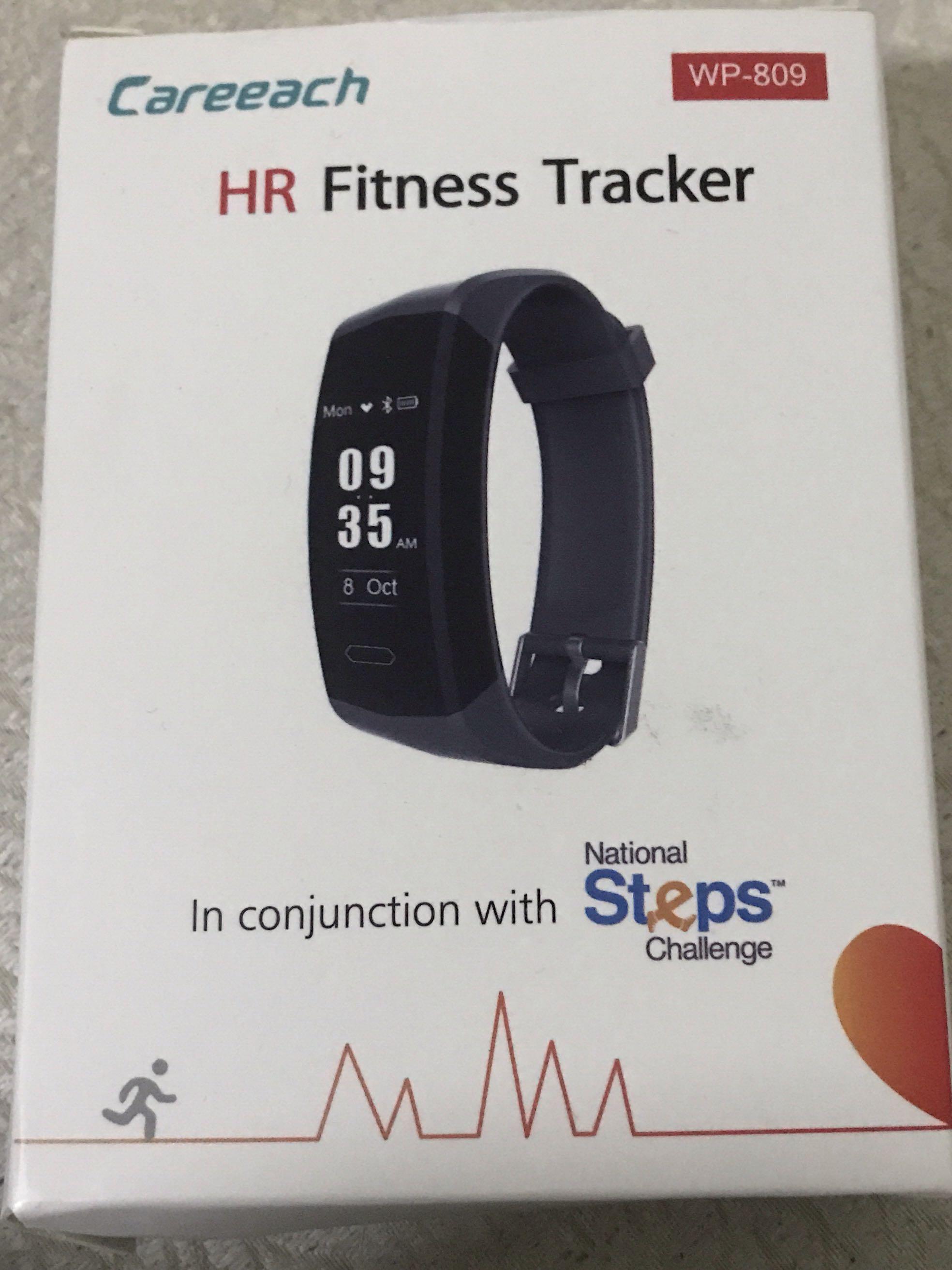 HR Fitness tracker, Sports Equipment, Exercise & Fitness, Cardio ...