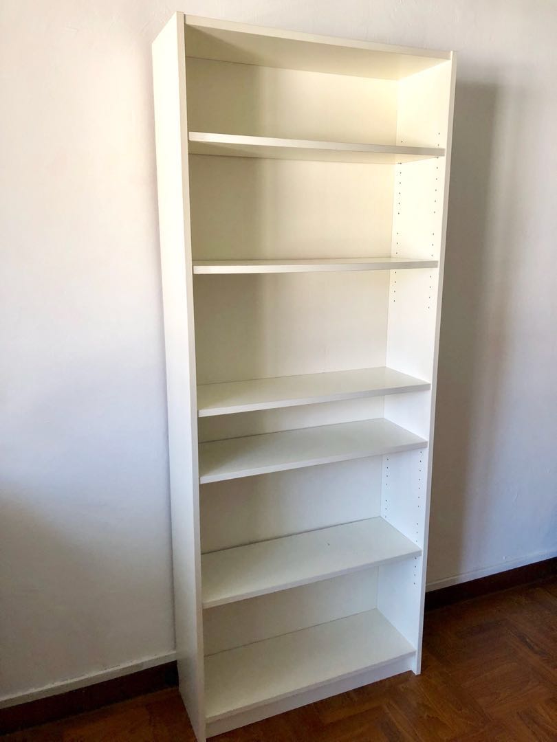 IKEA Billy Bookcase, Shelf, White Shelves, Display Furniture