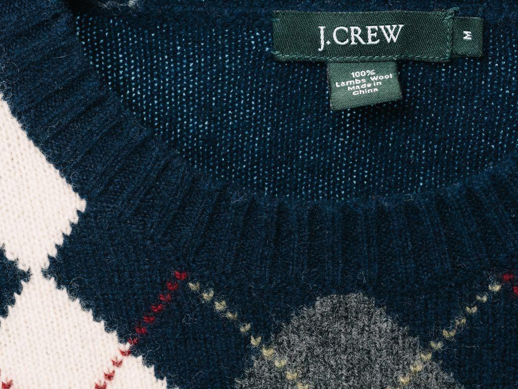 j crew 100 lambswool sweater