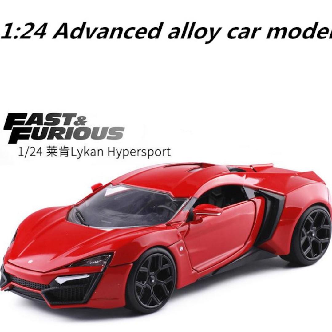 lykan hypersport toy car