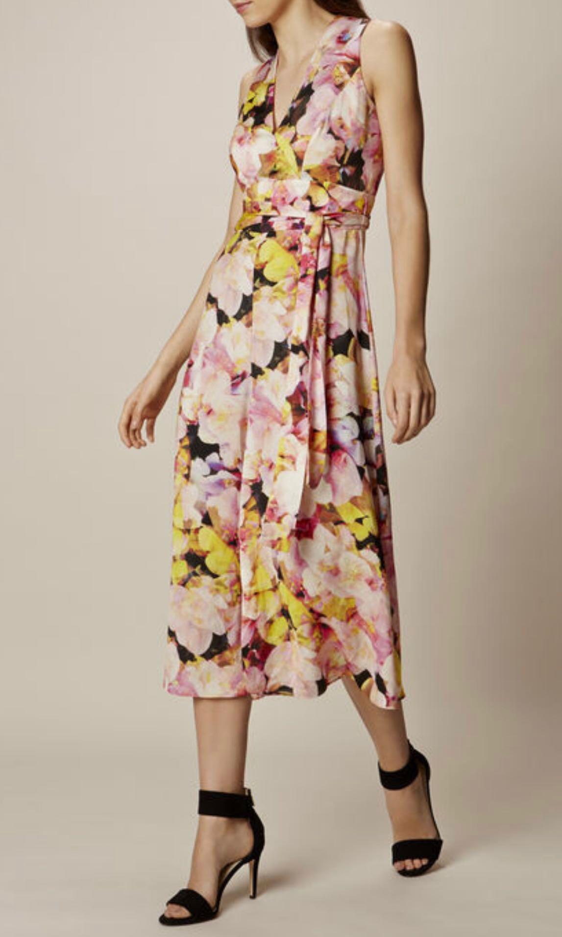 karen millen floral jumpsuit