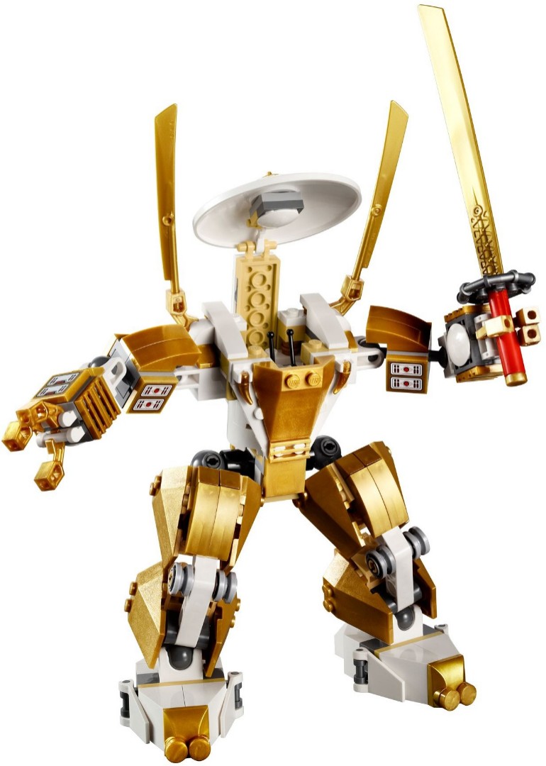 ninjago golden mech