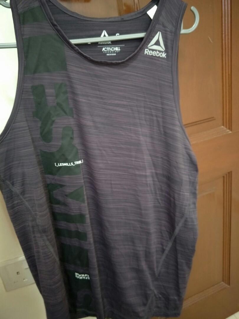 Les Mills Singlet Or Tee Sports Sports Apparel On Carousell