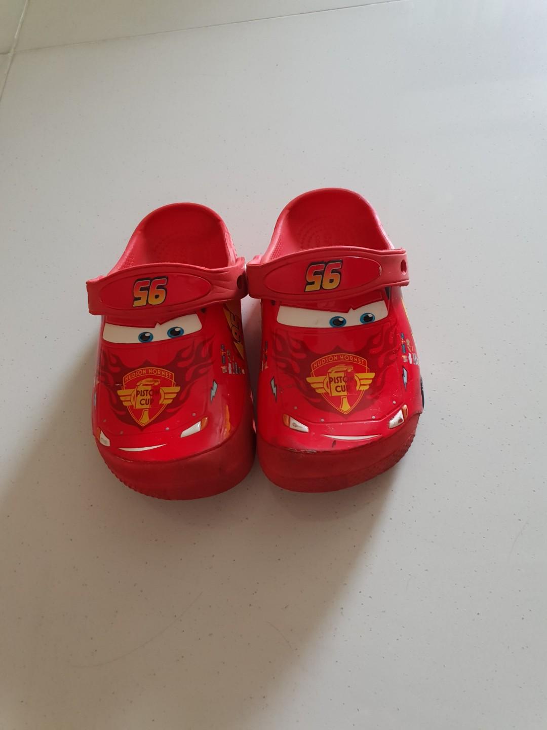 lighting mcqueen crocs