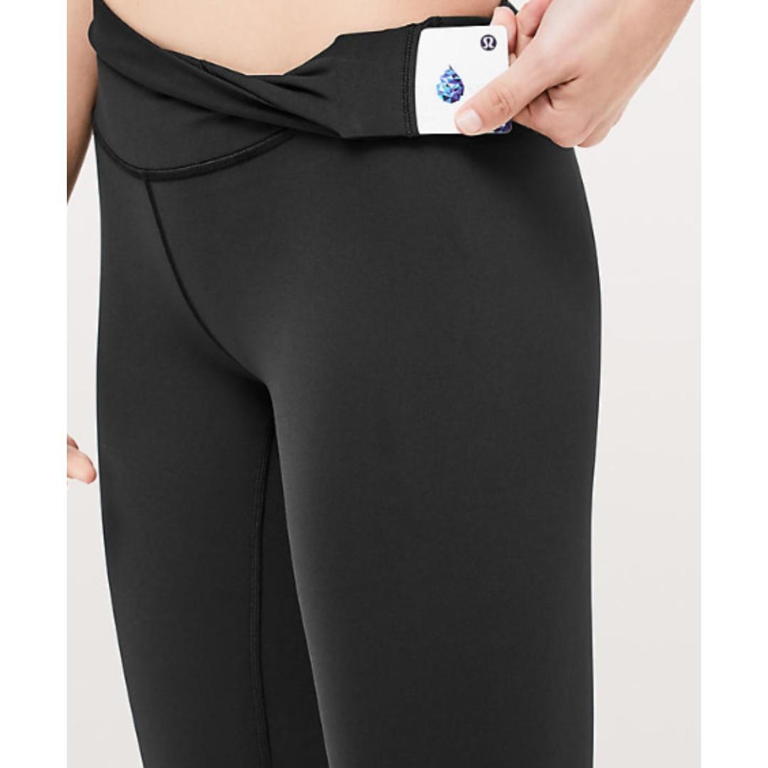 Lululemon black leggings size 4 online