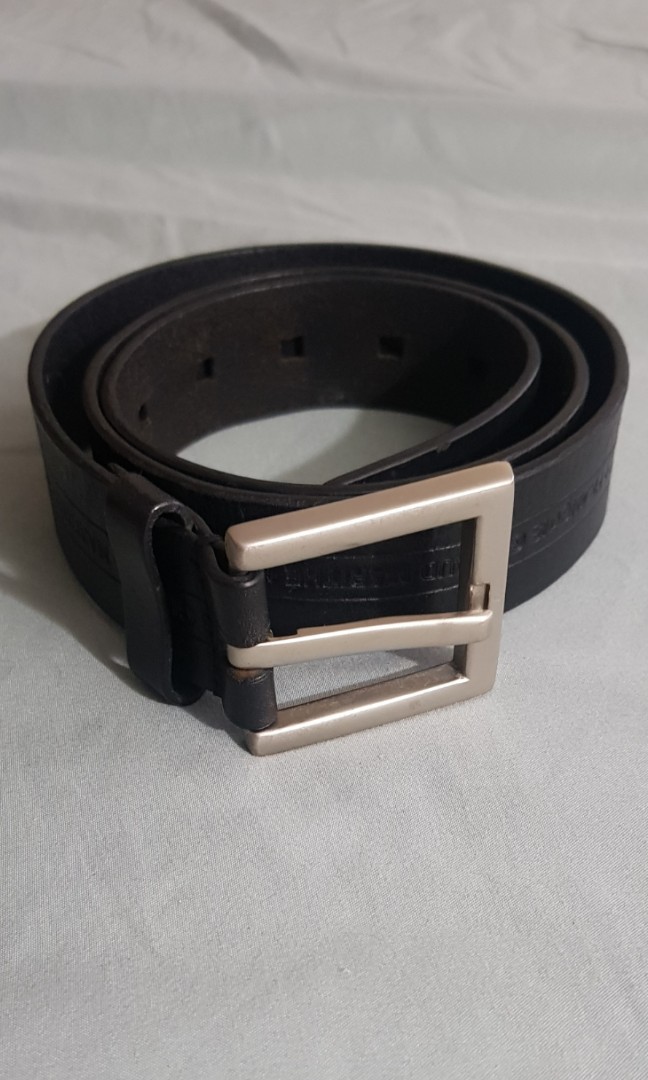 Marithe Girbaud Leather Belt, Men's 