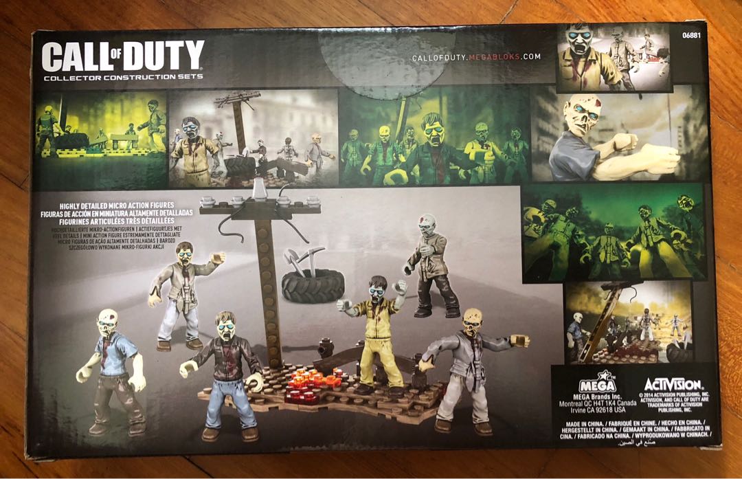 call of duty zombies toys
