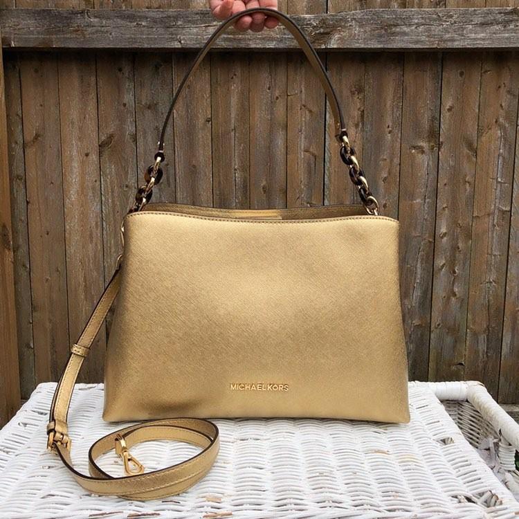 Michael kors sofia large ew satchel hot sale