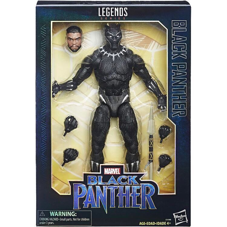 Misb Marvel Legends Series 12 Black Panther 12 Inch Avengers Infinity War Captain America Iron Man Thor Hulk Black Widow Vision Scarlet Witch Spider Man War Machine X Men Icons Select Toys Games Bricks