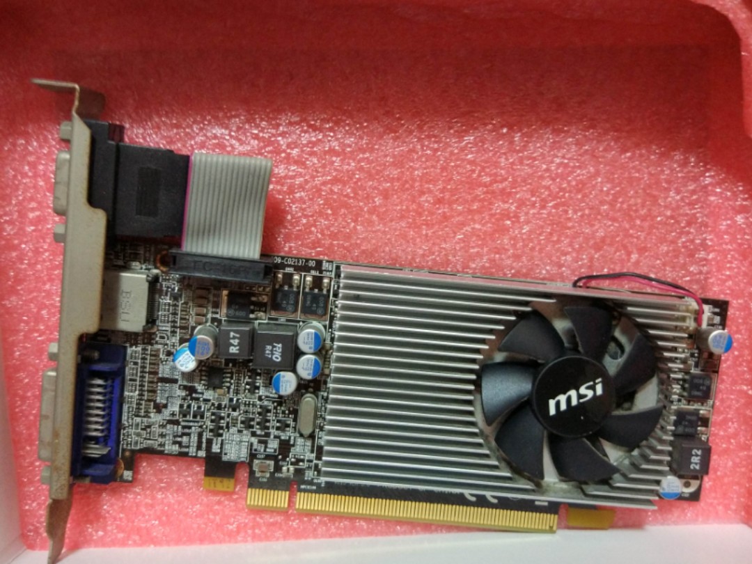 MSI R5550-MD1G ATI Radeon HD 5550 pcie 