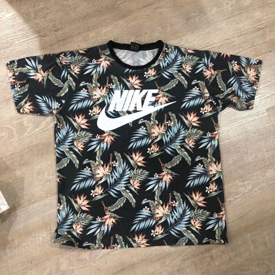 nike women's floral shirt