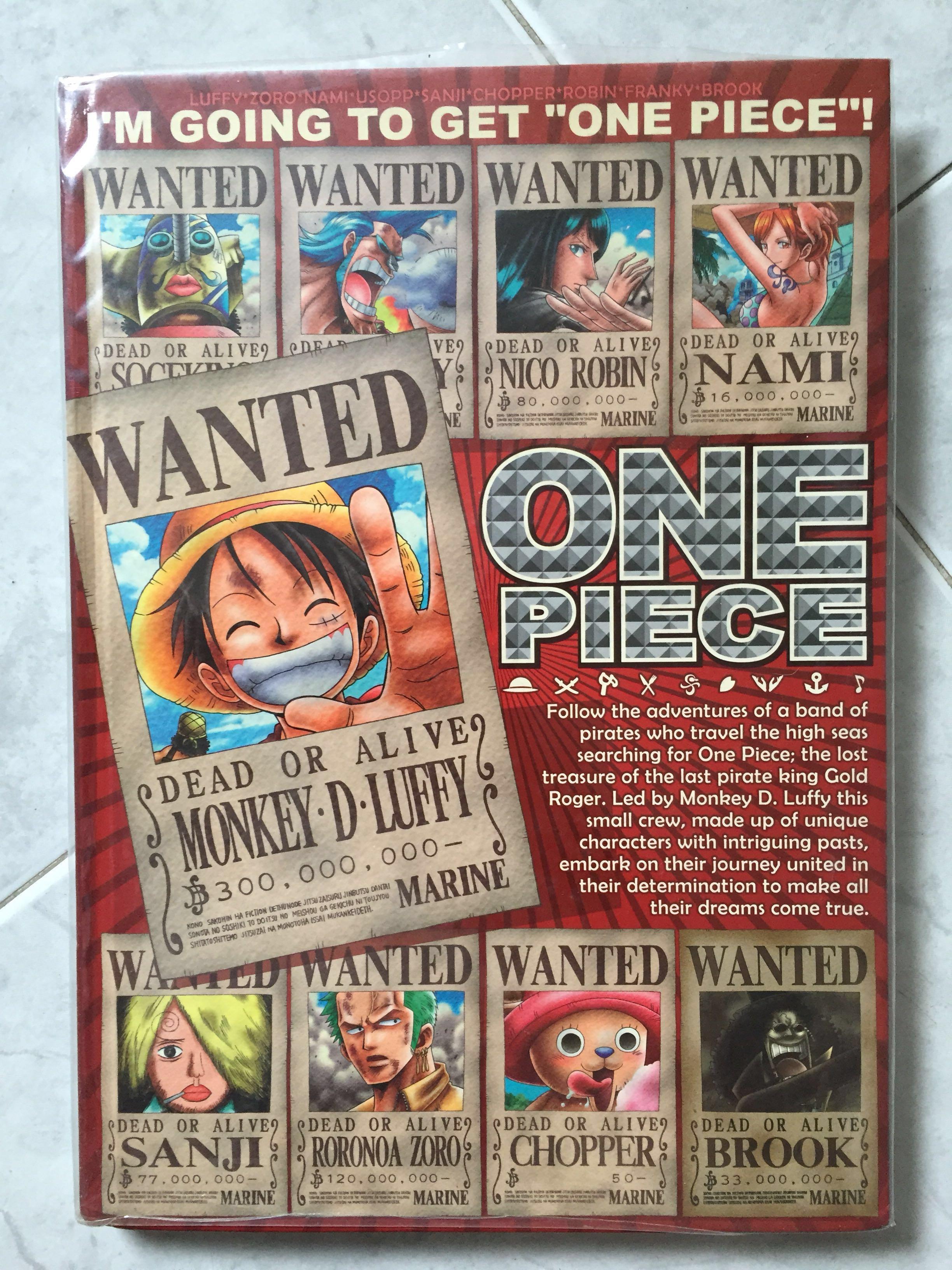 One Piece Notebook Hobbies Toys Memorabilia Collectibles Fan Merchandise On Carousell