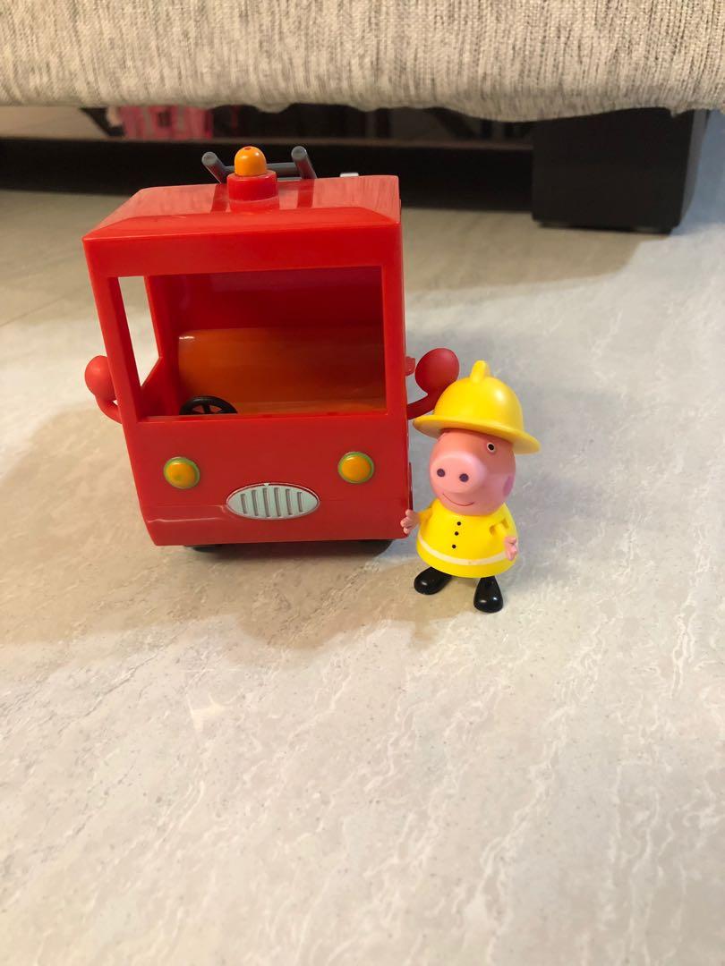 Peppa Pig Fire Engine Toys Games Bricks Figurines On Carousell Watch videos from your favorite youtube channels. carousell