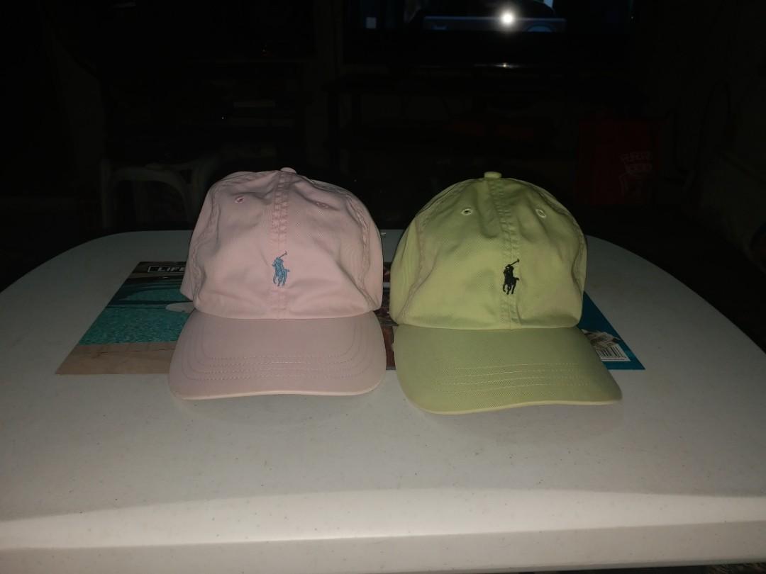polo hats with leather strap women's