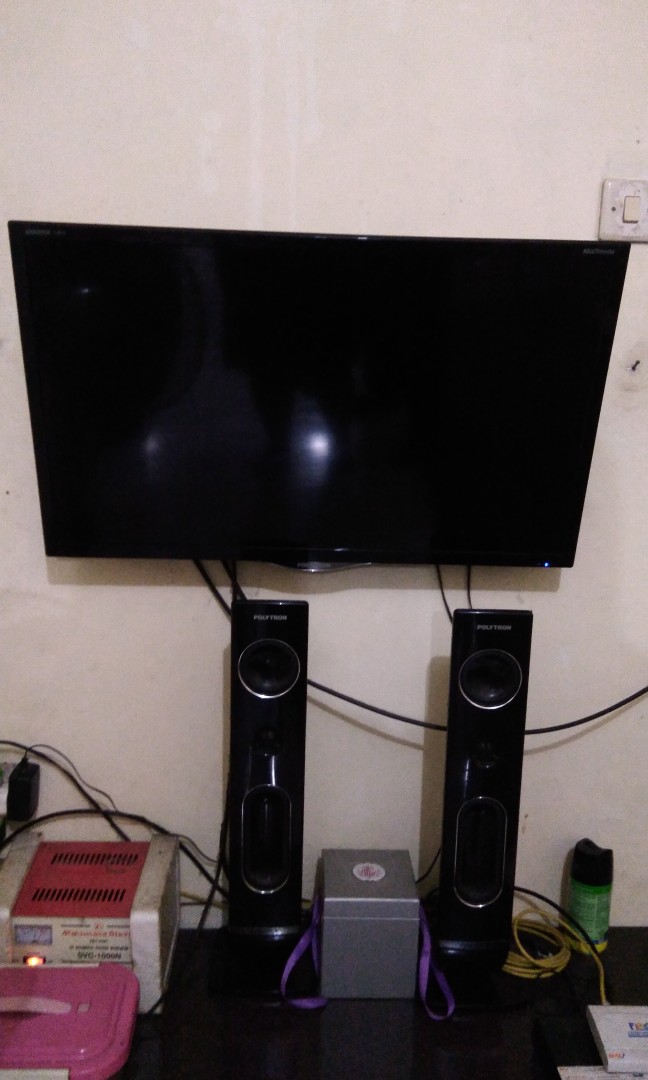 Polytron Cinemax 32 Inch Elektronik Tv Perlengkapan Hiburan Di