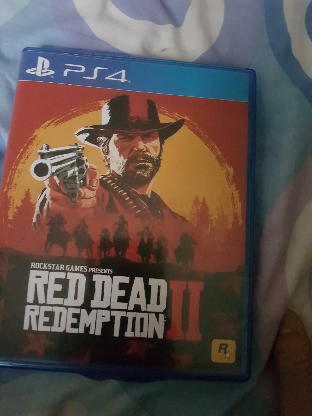 ps4 game red dead redemption 2