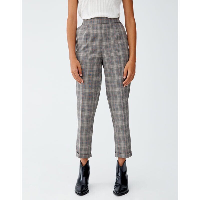 tartan pants pull and bear