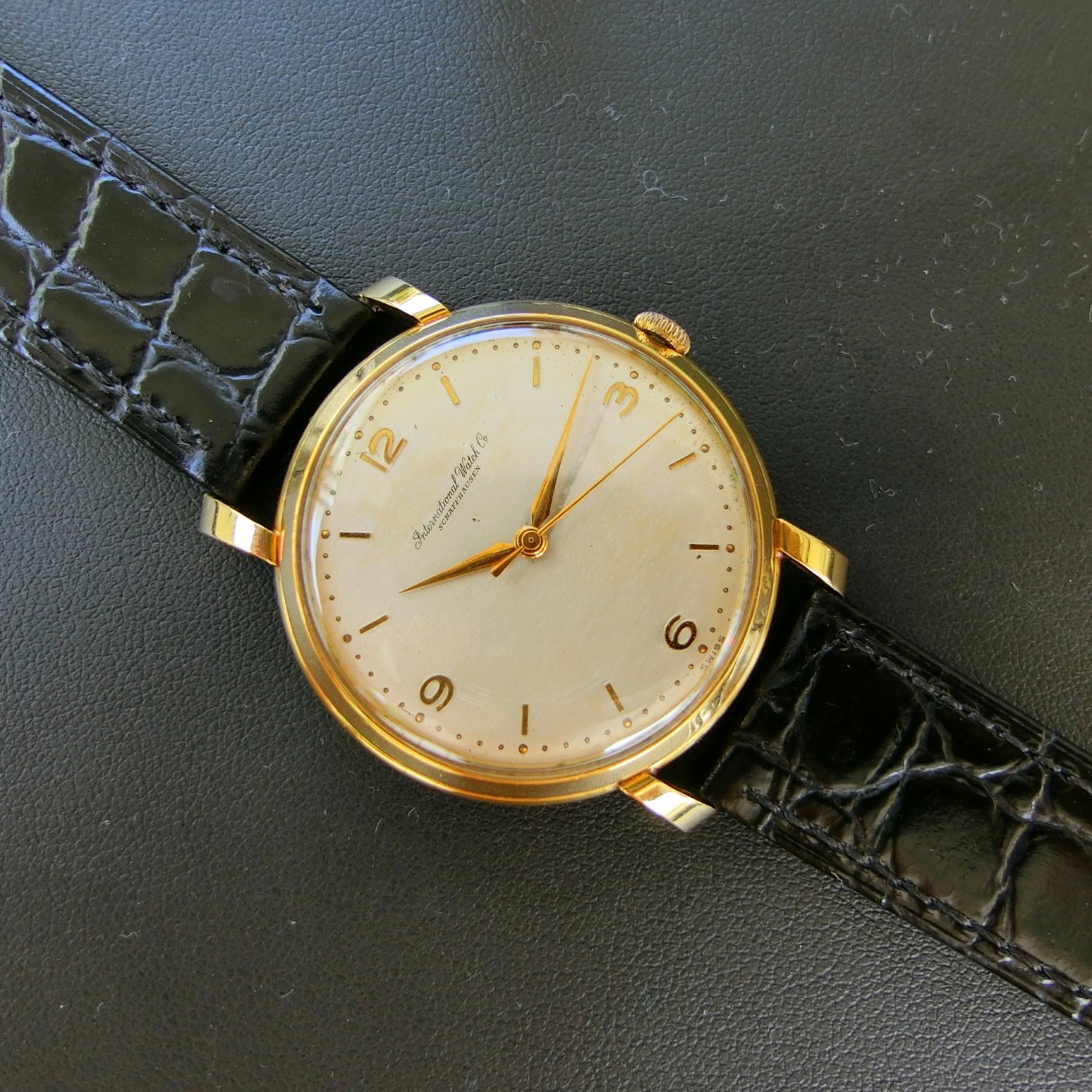 Vintage iwc caliber best sale 89 in gold