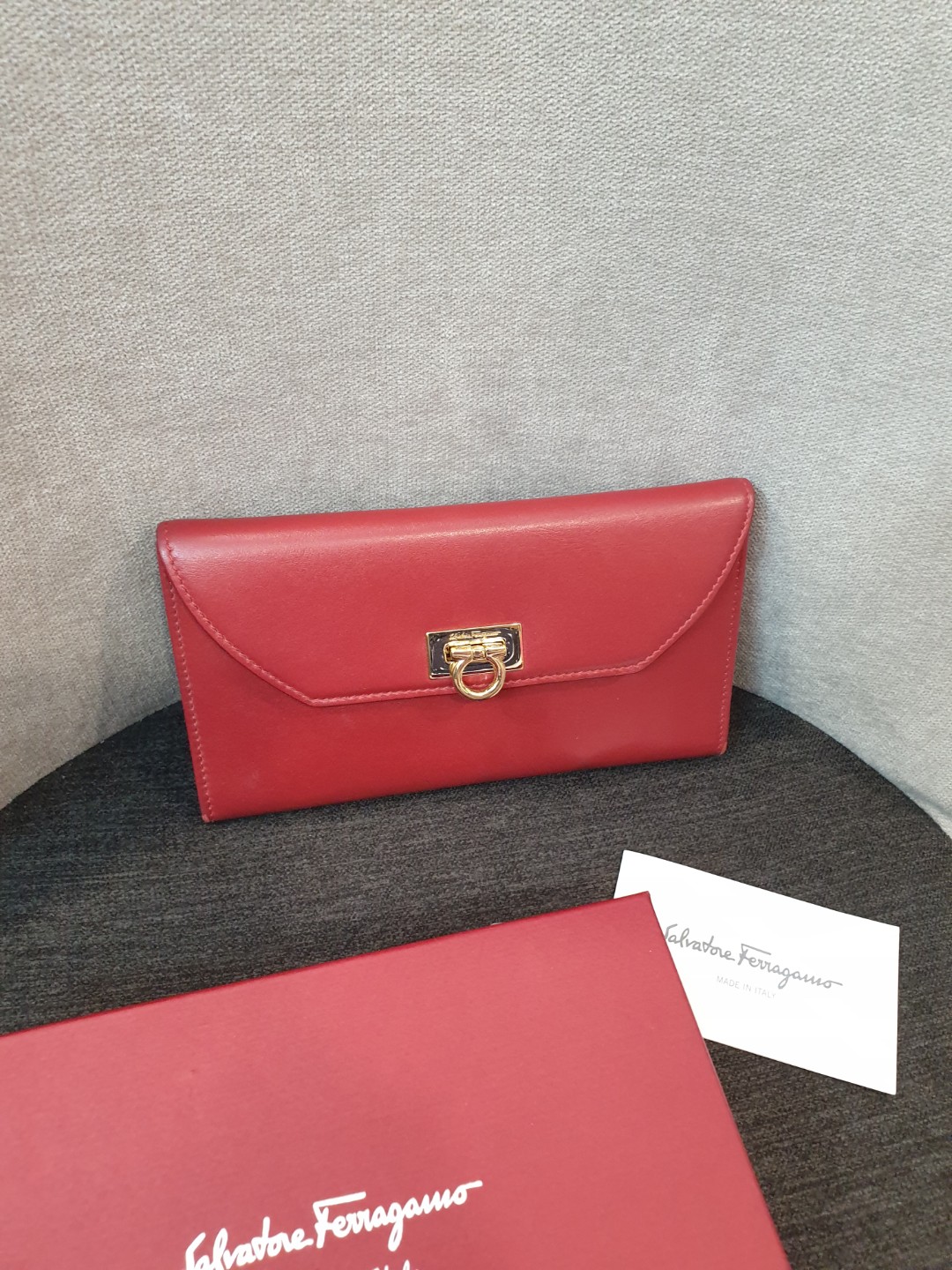 Salvatore Ferragamo Wallet, Luxury, Bags & Wallets on Carousell