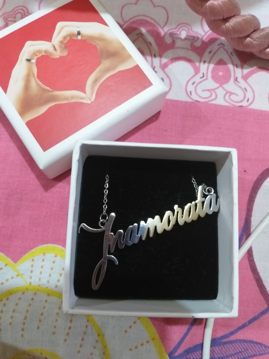 Silverworks discount name necklace