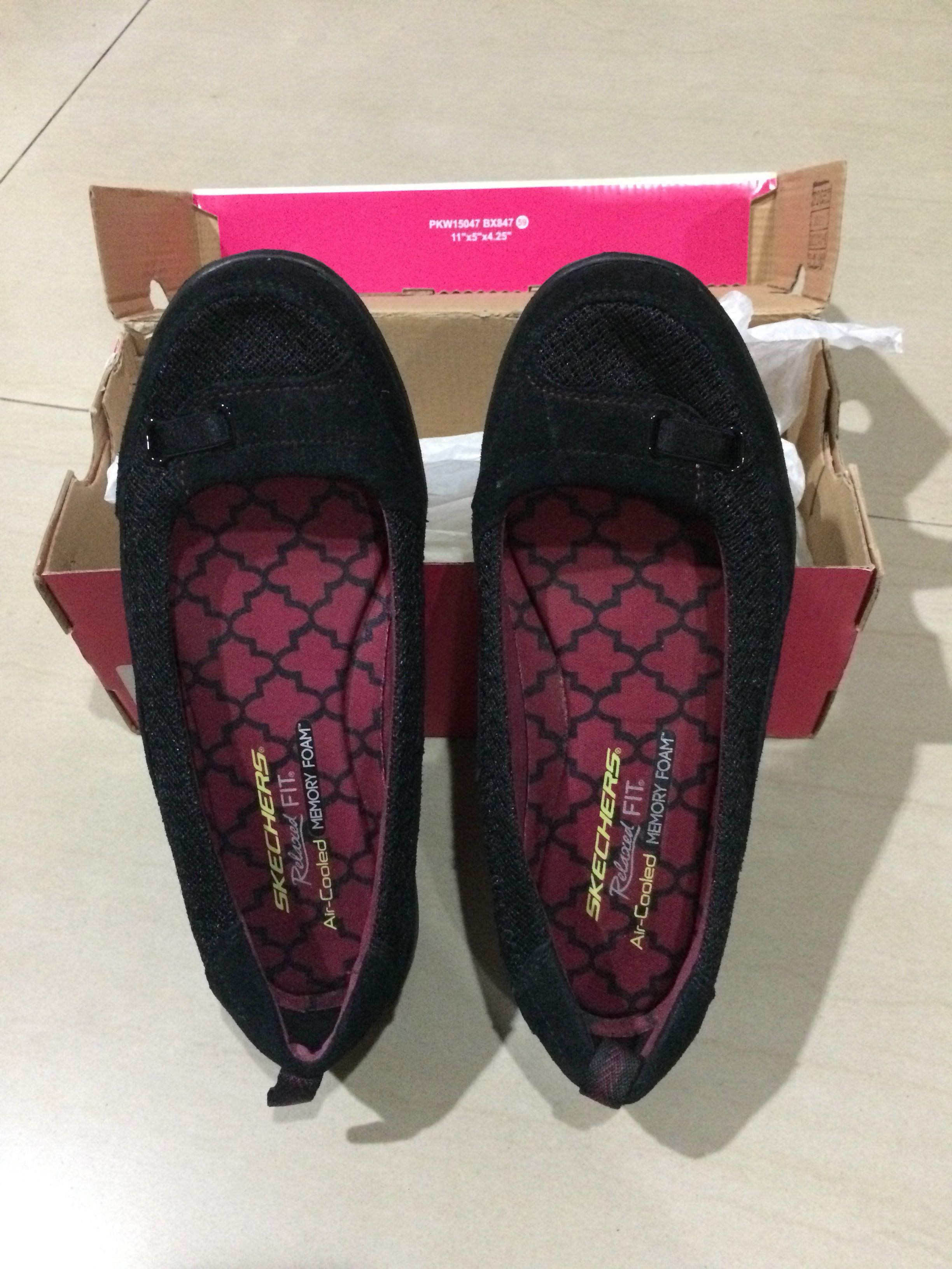 With Memory Feet Relaxed Cooled Foamukuran Skechers 36 Air IHW2YED9