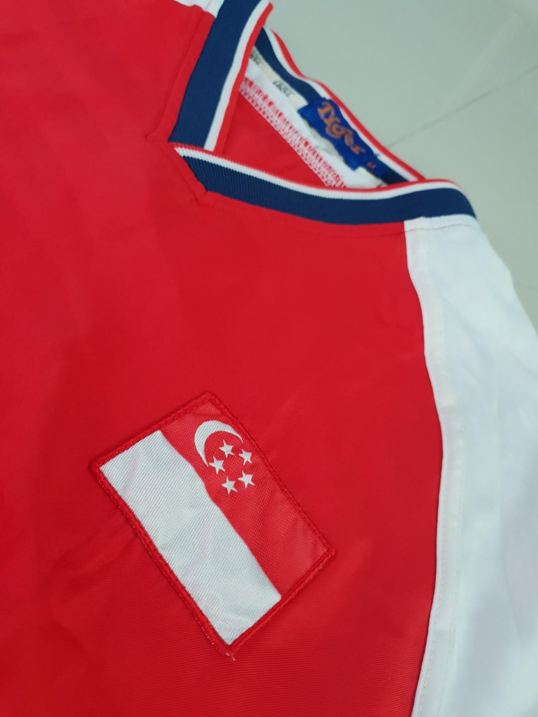 Jersey Singapore National Team Tiger jersey, Men's Fashion, Activewear on Carousell