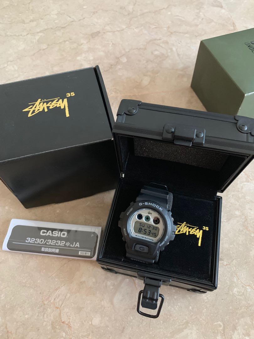 Stussy×G-shock Stussy x G shock DW-6900 35th Anniversary, Luxury