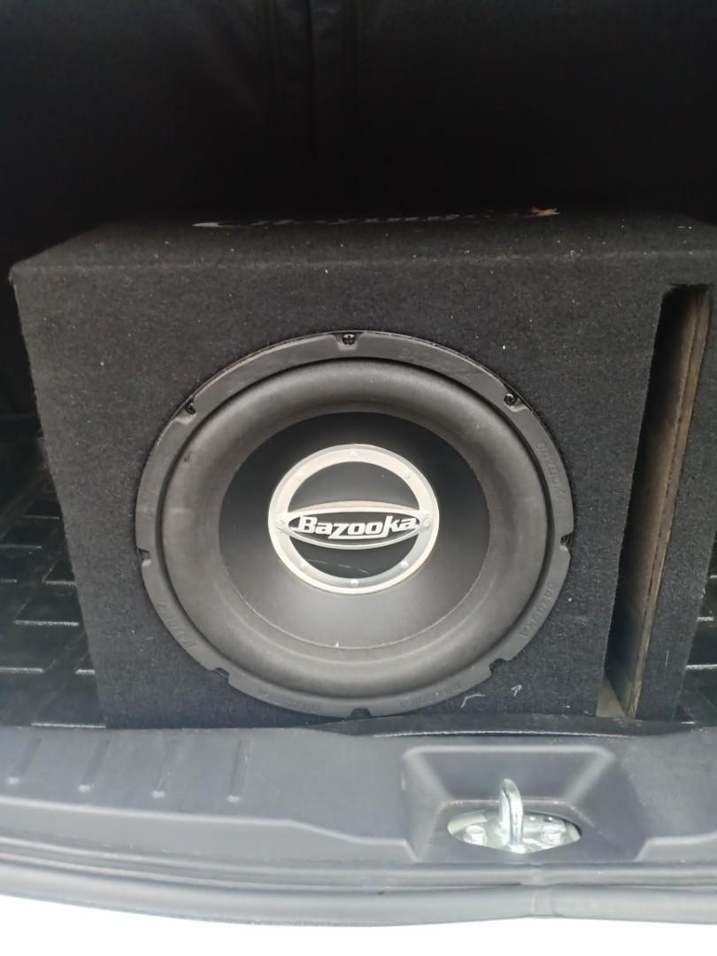 Subwoofer bazooka 10