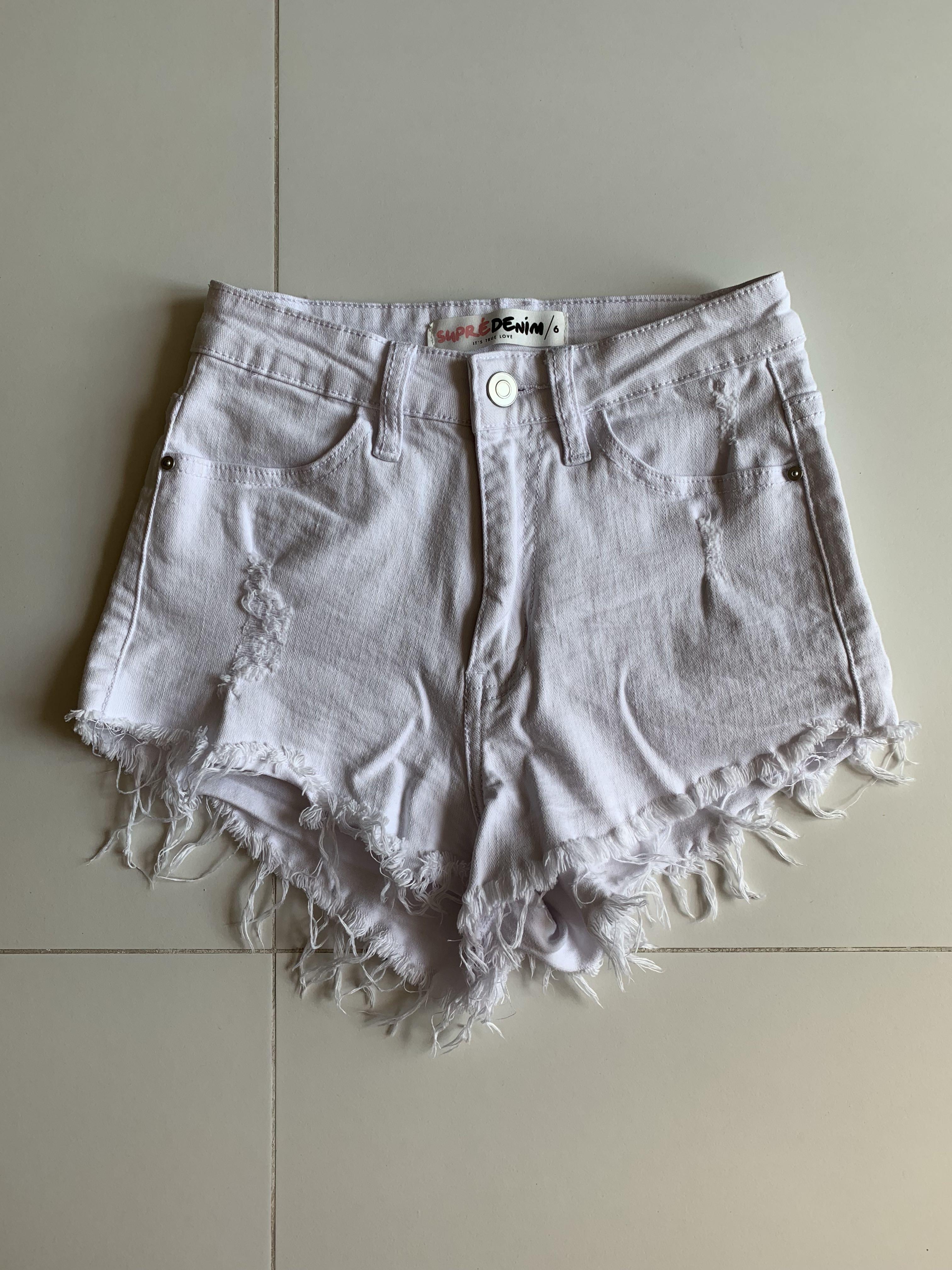 supre white jeans