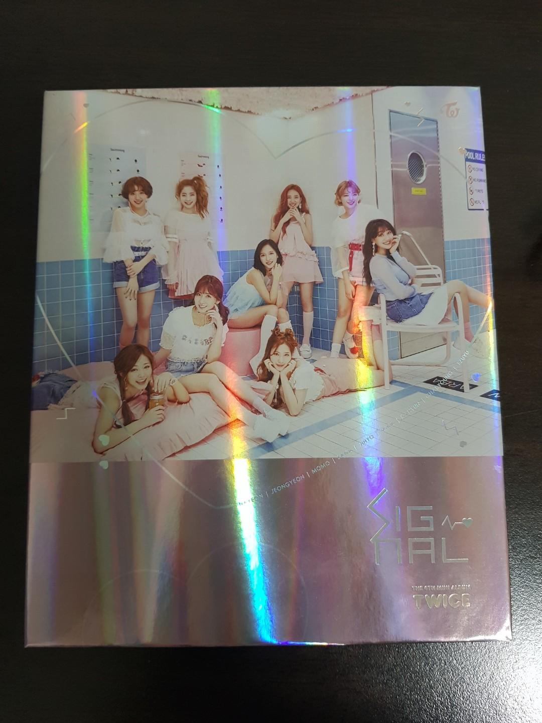 Twice Signal Album 4th Mini Album Entertainment K Wave On Carousell Twice kpop stickers kpop logos logo twice logo sticker. carousell